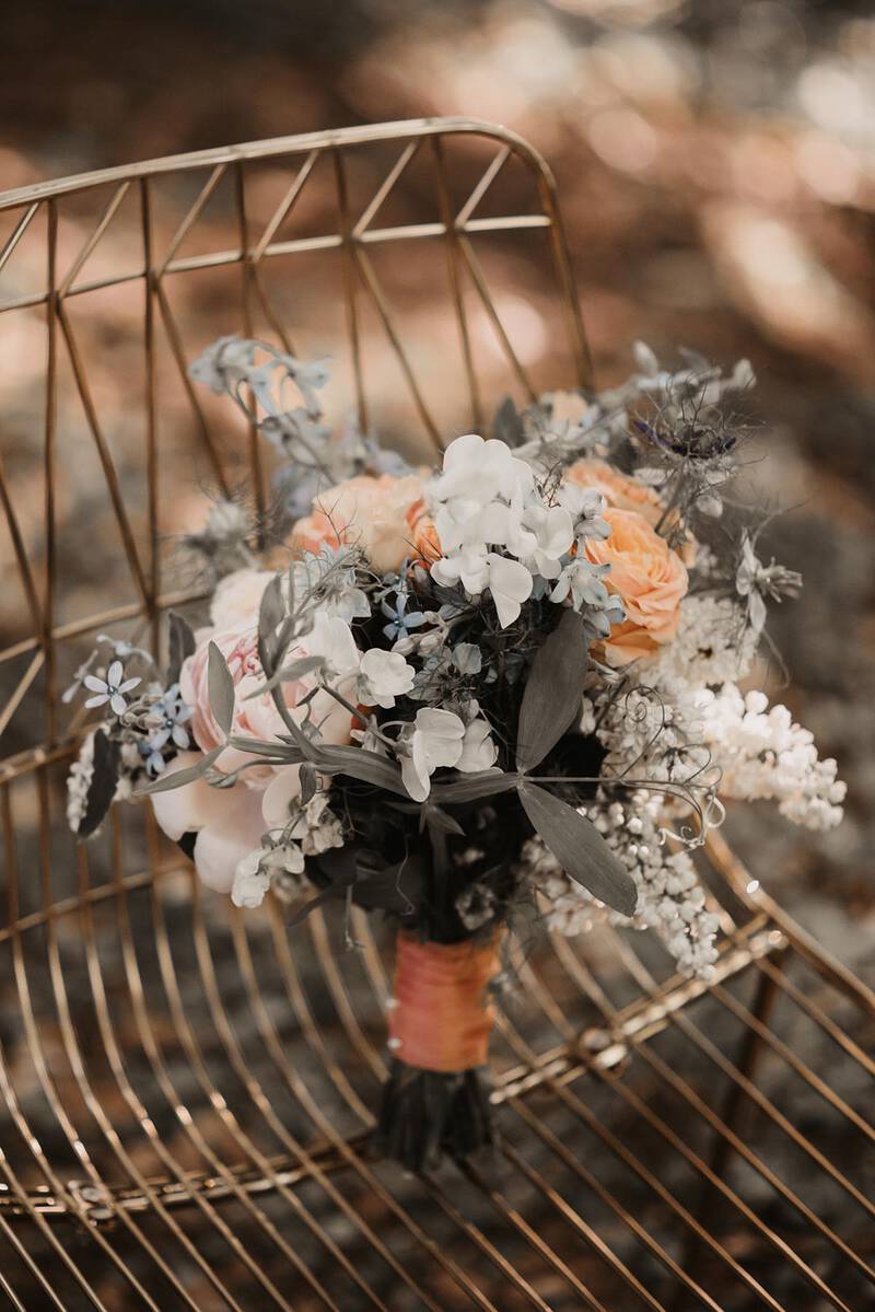 ELEGANTES ELOPEMENT IM WALD von Patricia Hamann