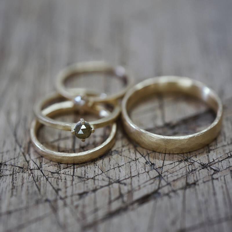 FINGERGLÜCK - Einzelstück mit besonderen Diamanten