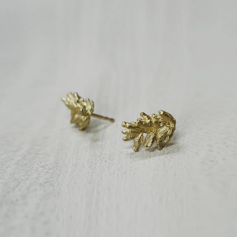 FINGERGLÜCK Ohrschmuck Lavendel