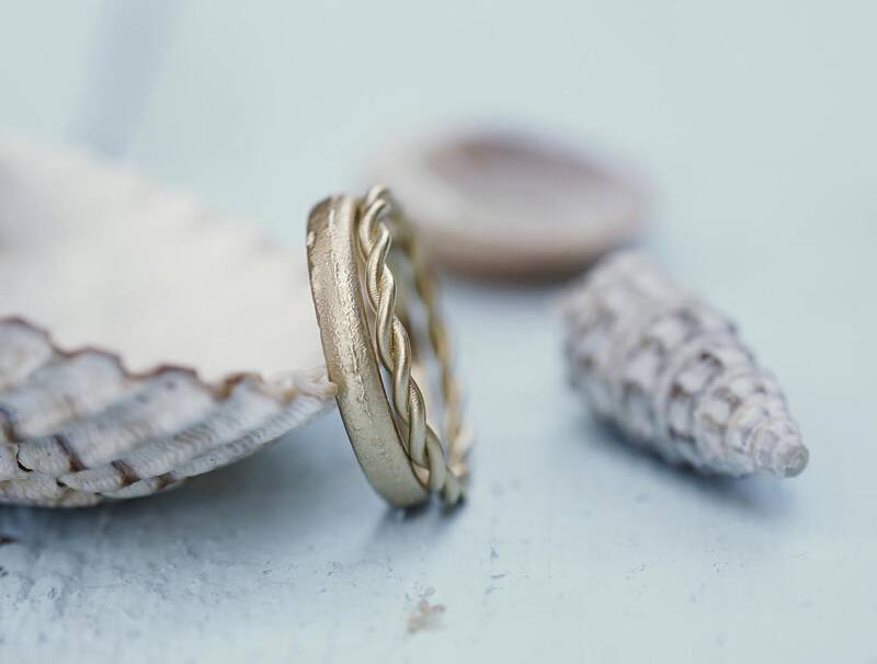 FINGERGLÜCK Ringkollektion SAND