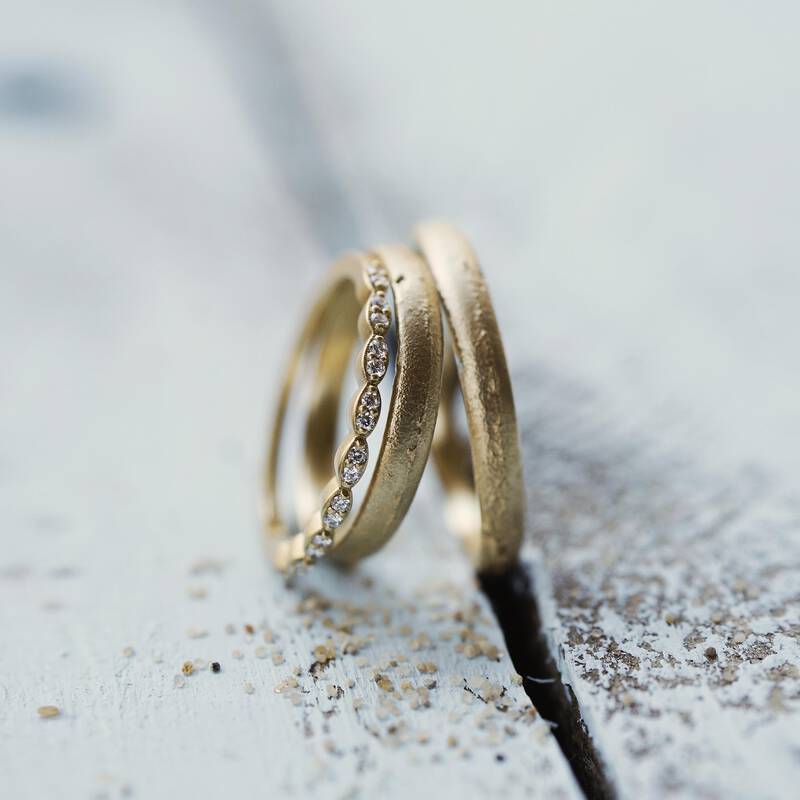 FINGERGLÜCK Ringkollektion SAND