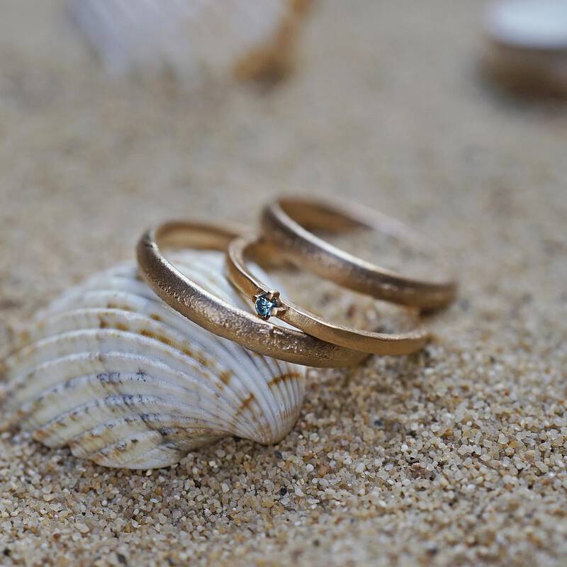 FINGERGLÜCK Ringkollektion SAND