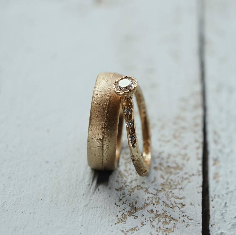 FINGERGLÜCK Ringkollektion SAND