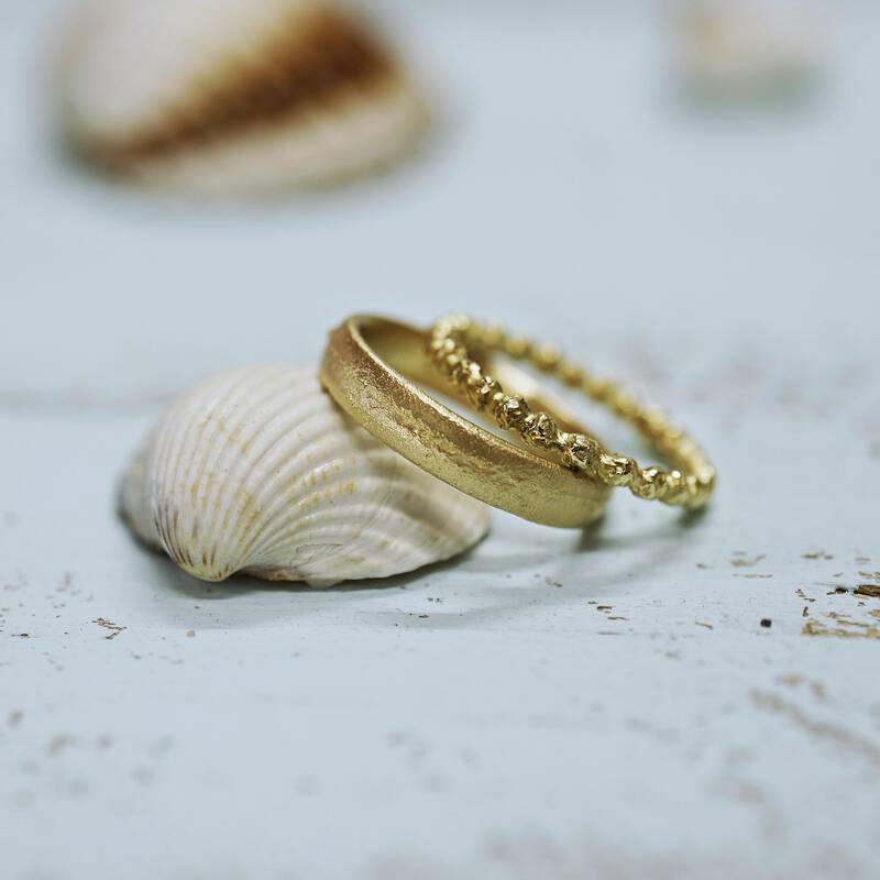 FINGERGLÜCK Ringkollektion SAND