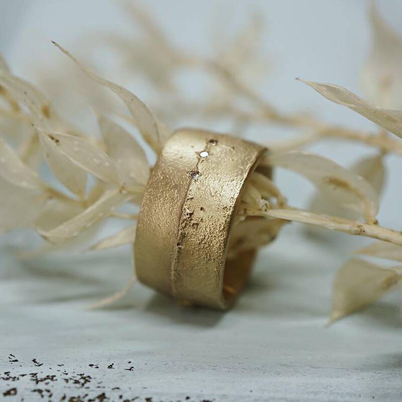 FINGERGLÜCK Ringkollektion SAND