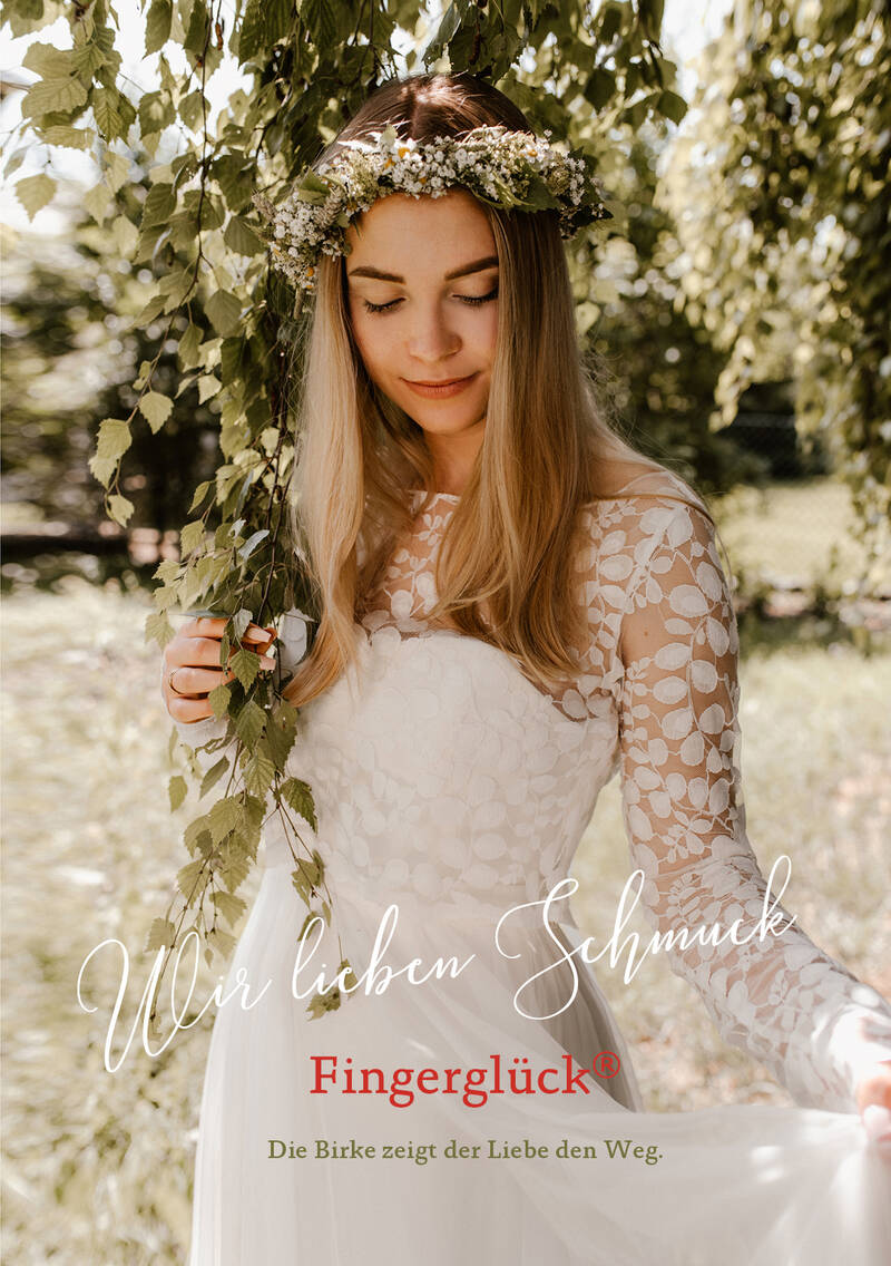 FINGERGLÜCK - Schmuck aus Birkenzweigen und Rinde