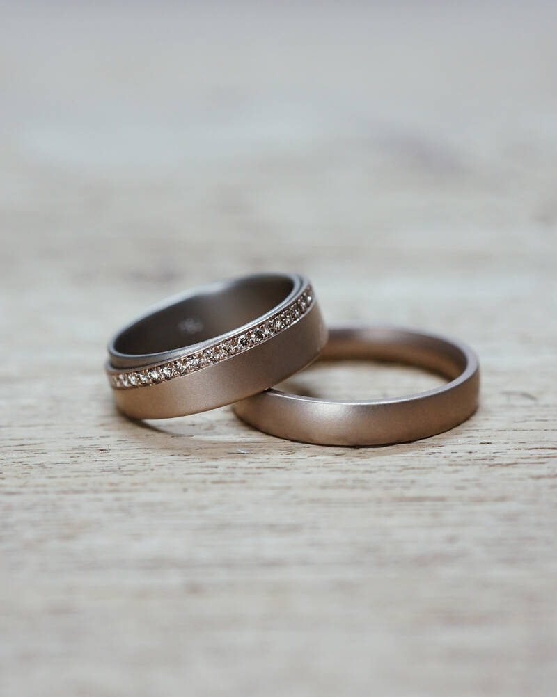 Ringe TANGO – Zweifarbige Ringe in perfekter Harmonie