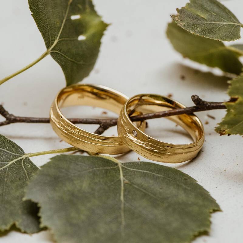 FINGERGLÜCK – Ringe aus Birkenzweigen und Birkenrinde FINGERGLÜCK – Ringe aus Birkenzweigen und Birkenrinde