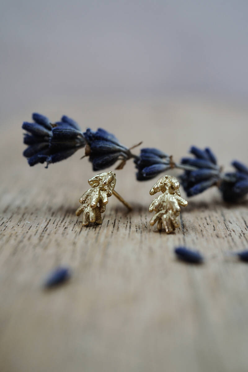 FINGERGLÜCK Ohrschmuck LAVENDEL FINGERGLÜCK Ohrschmuck LAVENDEL