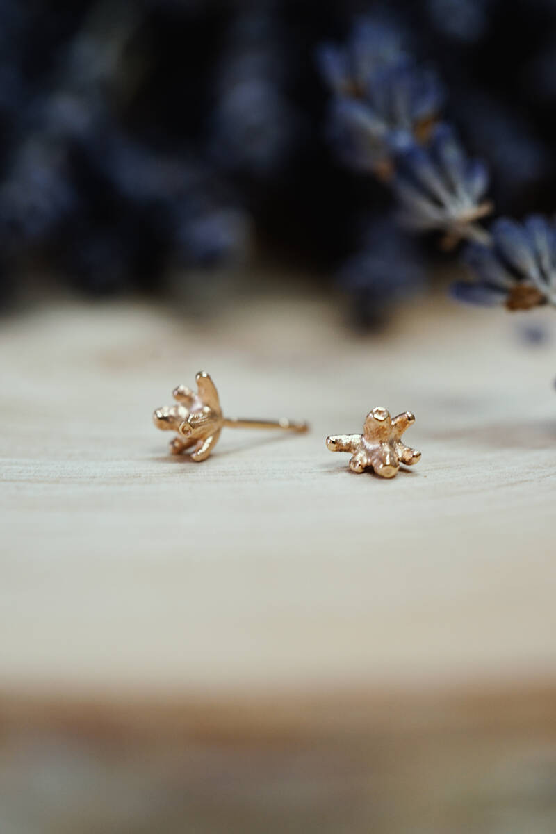 FINGERGLÜCK Ohrschmuck LAVENDEL FINGERGLÜCK Ohrschmuck LAVENDEL