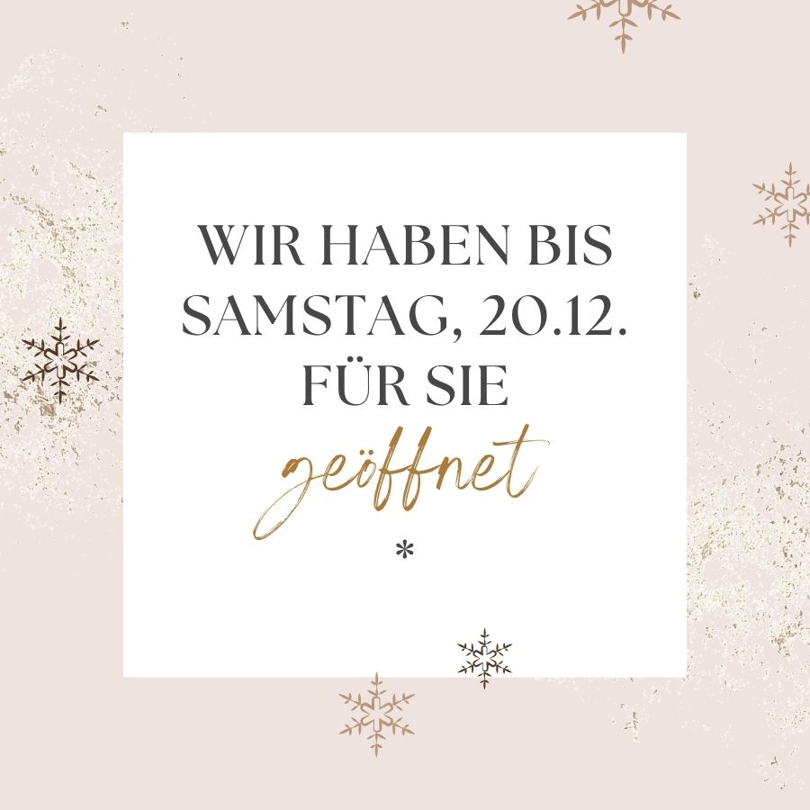 FINGERGLÜCK WEIHNACHTEN 2025